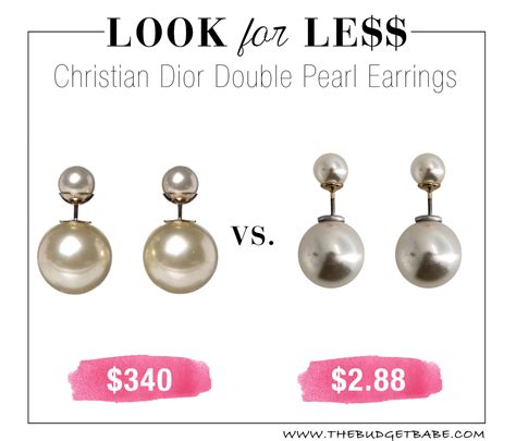 christian dior dupe earrings|christian mise en Dior earrings.